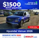 2026 Hyundai Venue SE Sport Utility 4D 