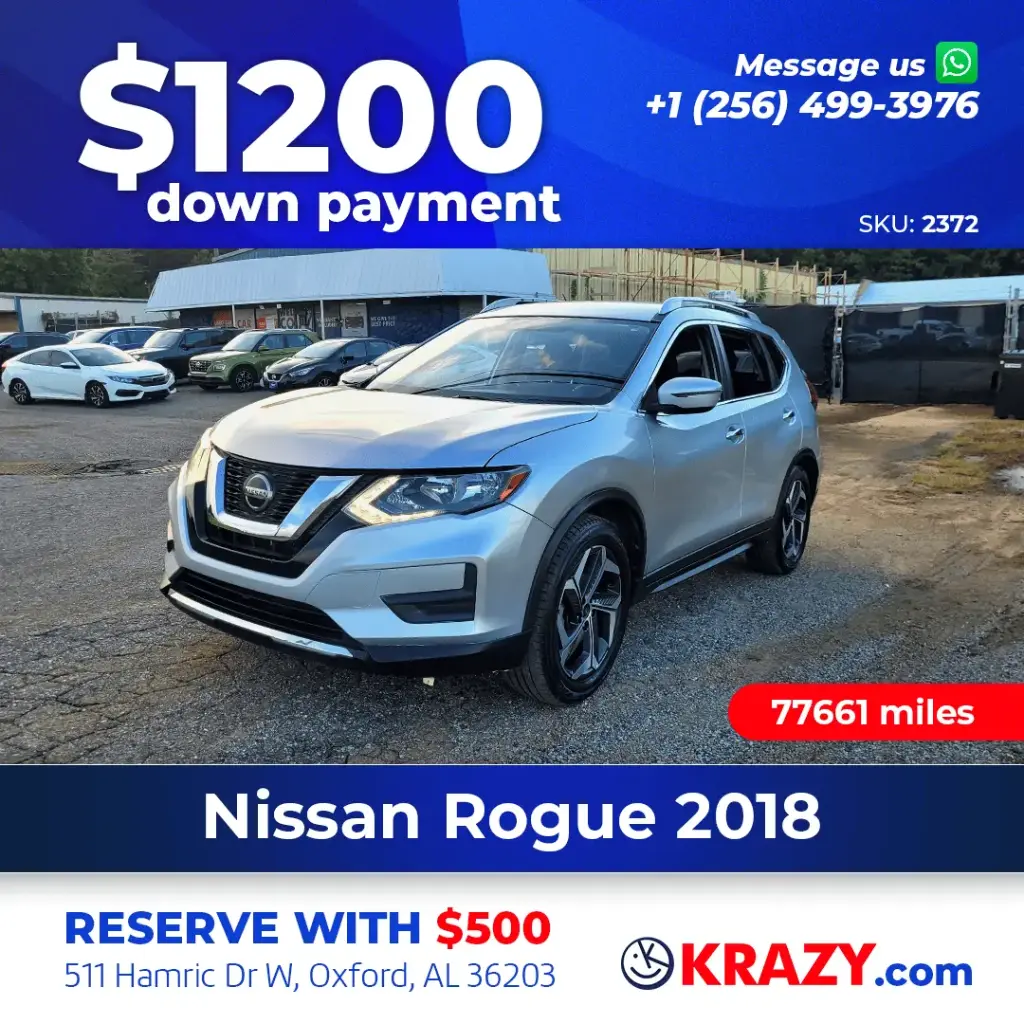 2018 Nissan Rogue SV Sport Utility 4D 