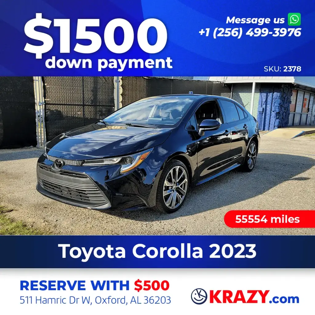 2023 Toyota Corolla LE Sedan 4D 