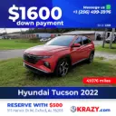 2022 Hyundai Tucson SEL Sport Utility 4D 