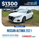 2021 Nissan Altima 2.5 SR Sedan 4D 