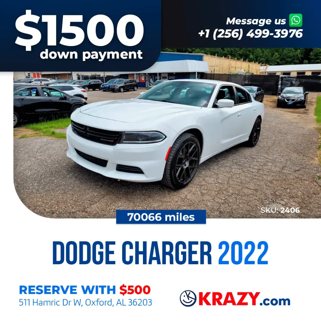 2022 Dodge Charger SXT Sedan 4D 