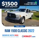 2022 Ram 1500 Classic Quad Cab