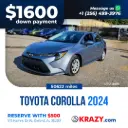 2024 Toyota Corolla LE Sedan 4D 