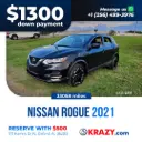 2021 Nissan Rogue Sport SV Sport Utility 4D 