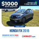 2462 - 2015 Honda Fit LX Hatchback 4D