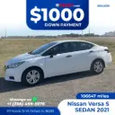 2021 NISSAN VERSA S SEDAN 4D