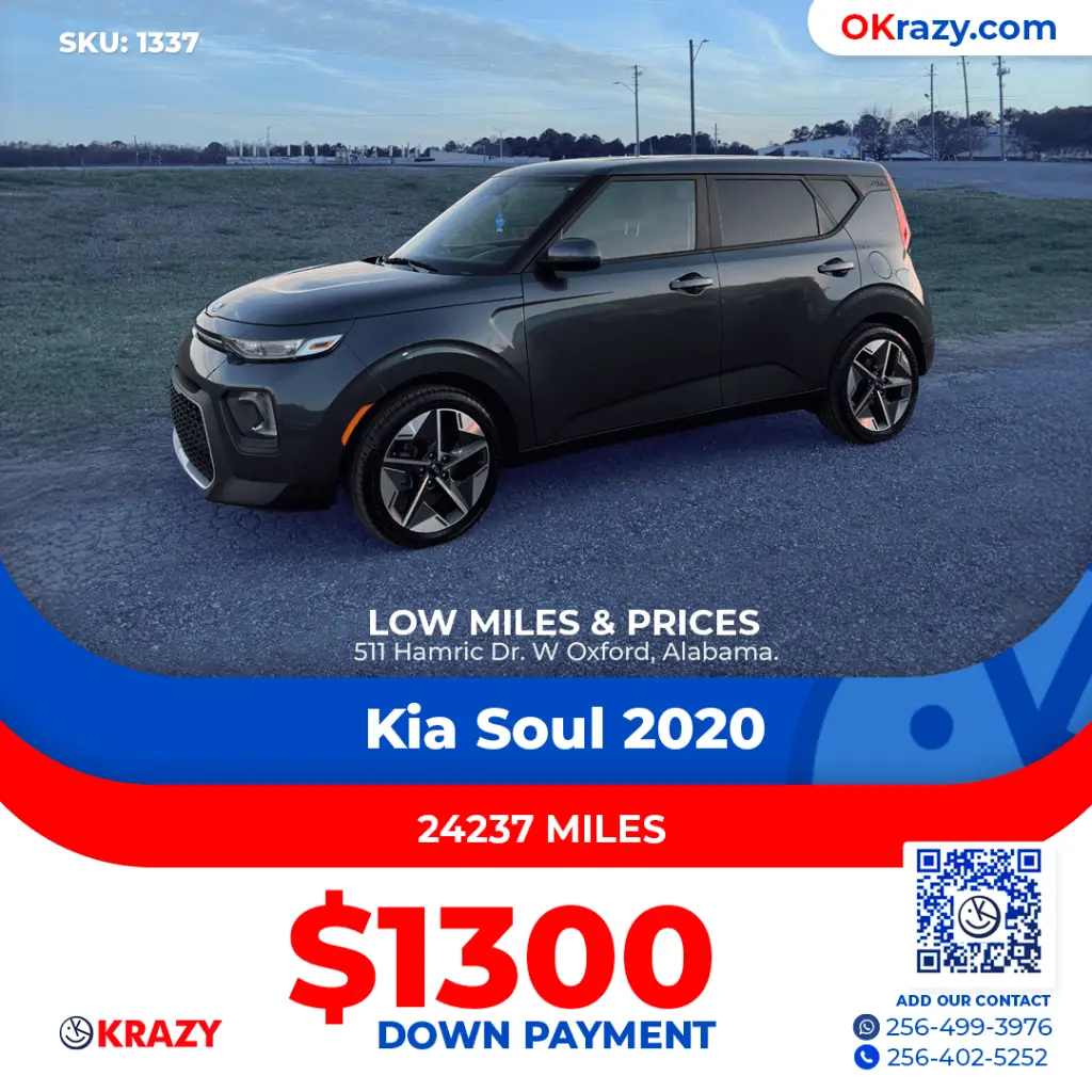 2020 KIA SOUL S WAGON 4D