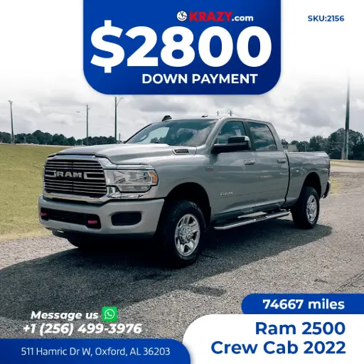 [2156] 2022 Ram 2500 Crew Cab Big Horn Pickup 4D 6 1/3 ft