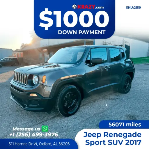 [2159] 2017 Jeep Renegade Sport SUV 4D