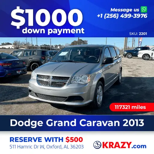[2201] 2013 Dodge Grand Caravan Passenger SE Minivan 4D