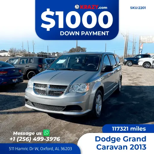[2201] 2013 Dodge Grand Caravan Passenger SE Minivan 4D