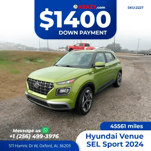 [2227] 2024 Hyundai Venue SEL Sport Utility 4D