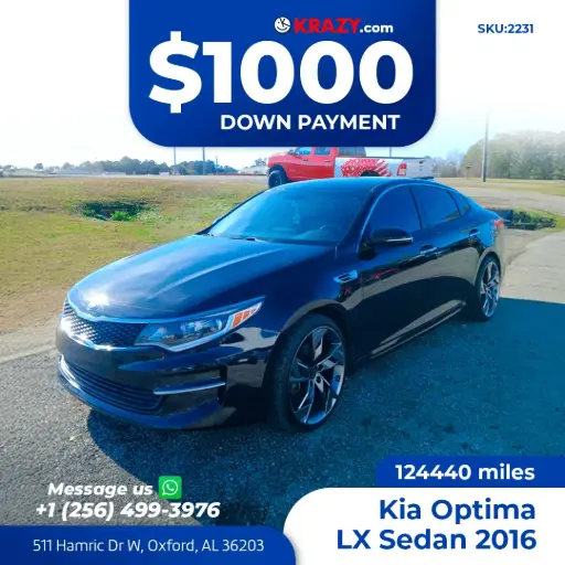[2231] 2016 Kia Optima LX Sedan 4D