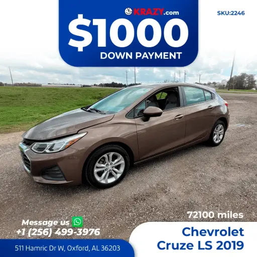 [2246] 2019 Chevrolet Cruze LS Hatchback 4D 