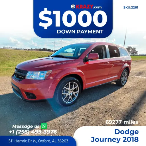 [2261] 2018 Dodge Journey GT Sport Utility 4D 