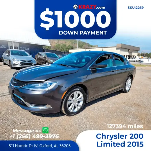 [2269] 2015 Chrysler 200 Limited Sedan 4D 