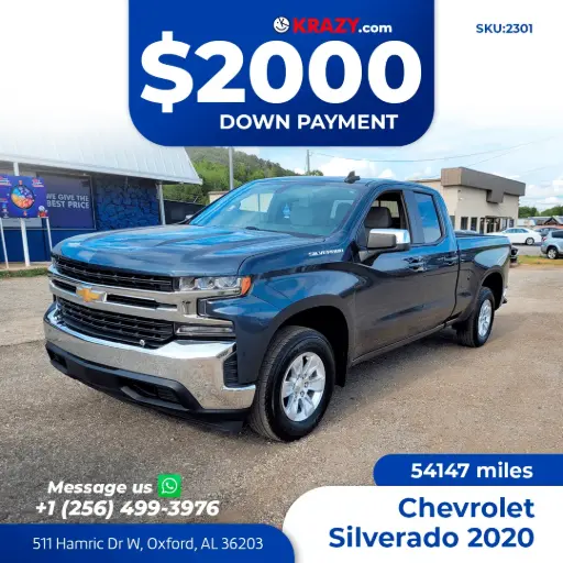[2301] 2301 - 2020 Chevrolet Silverado 1500