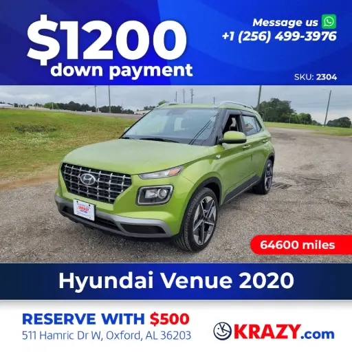 [2304] 2304 - 2020 Hyundai Venue SEL