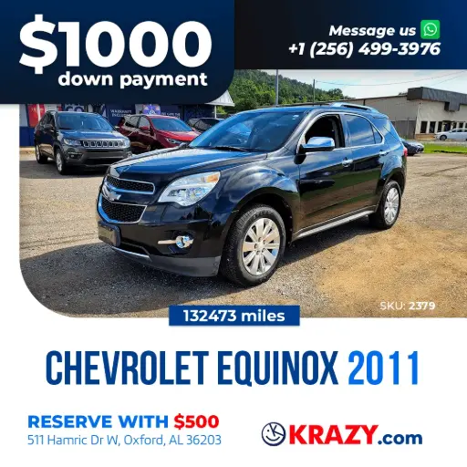 [2379] 2011 Chevrolet Equinox LTZ Sport Utility 4D