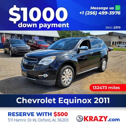 [2379] 2011 Chevrolet Equinox LTZ Sport Utility 4D