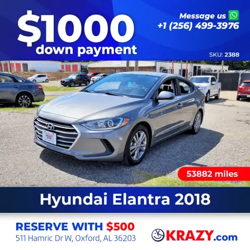 [2388] 2018 Hyundai Elantra SE Sedan 4D 