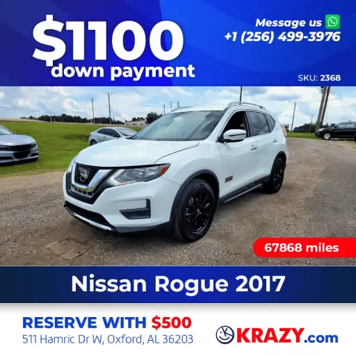 [2368] 2017 Nissan Rogue S (2017.5) Sport Utility 4D 