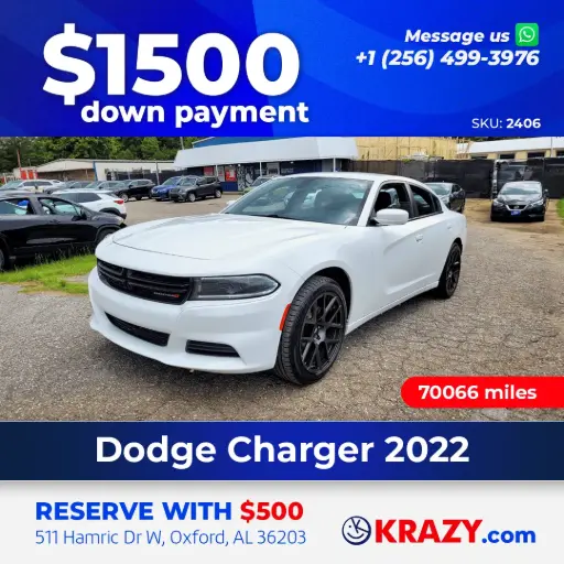 [2406] 2022 Dodge Charger SXT Sedan 4D 