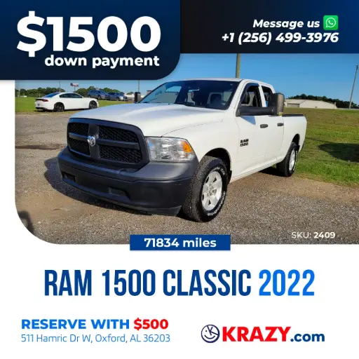 [2409] 2022 Ram 1500 Classic Quad Cab
