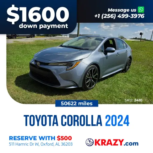[2410] 2024 Toyota Corolla LE Sedan 4D 