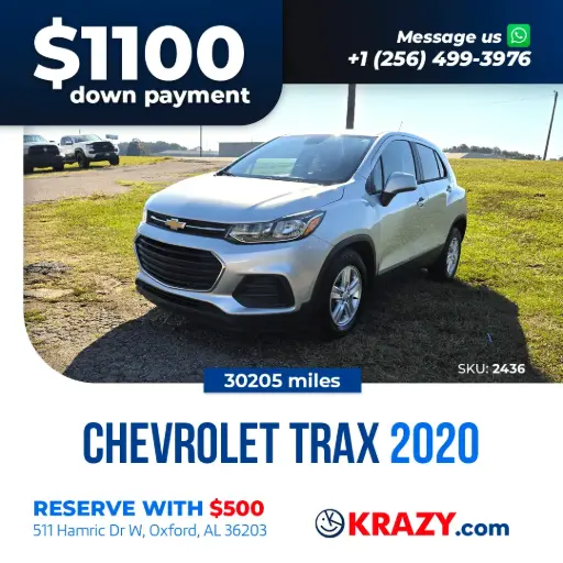 [2436] 2020 Chevrolet Trax LS Sport Utility 4D 