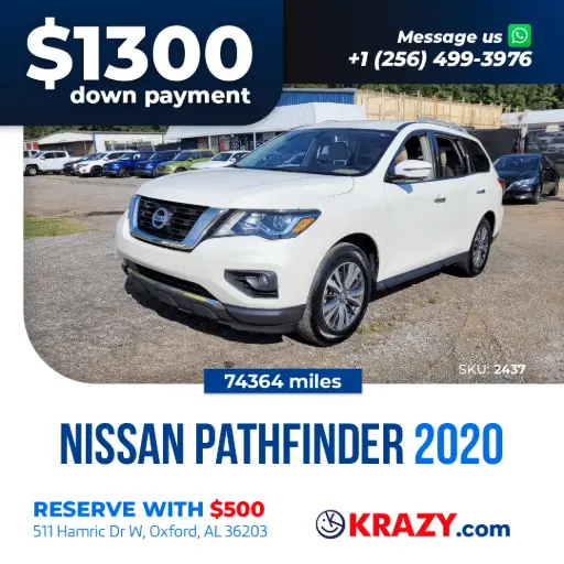 [2437] 2020 Nissan Pathfinder SL Sport Utility 4D 