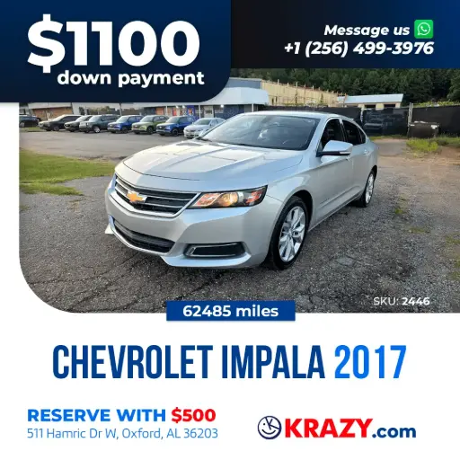 [2446] 2446 - 2017 Chevrolet Impala LT