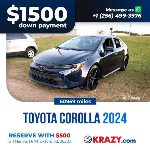 [2445] 2445 - 2024 Toyota Corolla LE