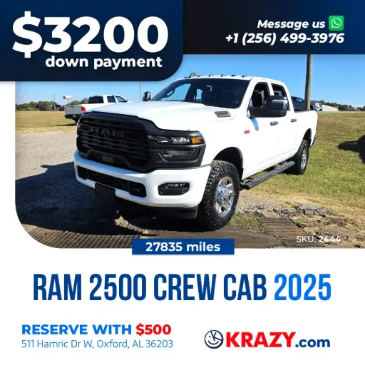 [2444] 2444 - 2025 Ram 2500 Crew Cab Tradesman
